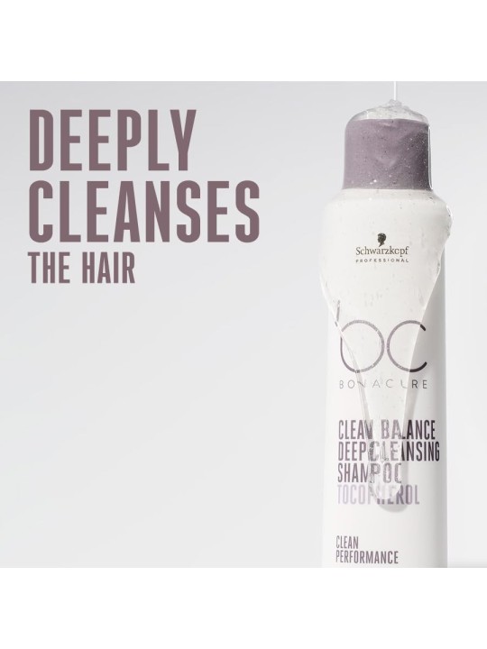 Schwarzkopf BC CLEAN BALANCE shampoo purificante profondo 250ml donna