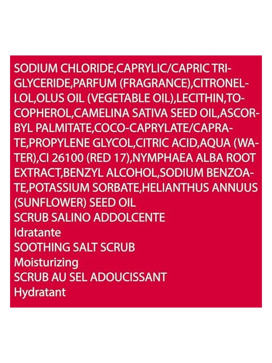 Pupa Scrub Salino Lenitivo Spa Balinian 3500g