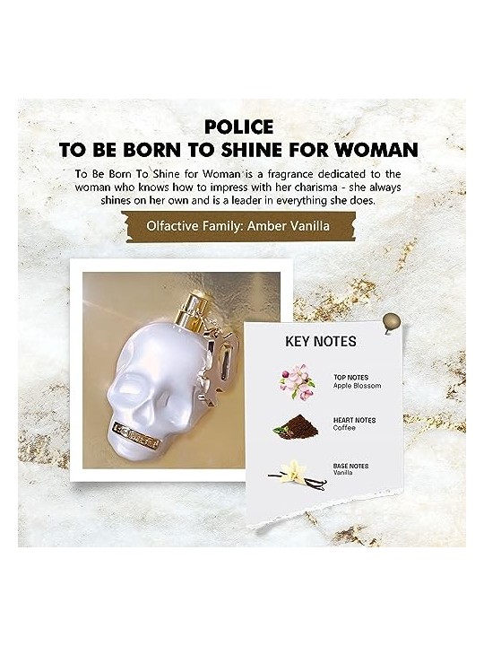 Police TO BE BORN TO SHINE FOR WOMAN EDP 40ml