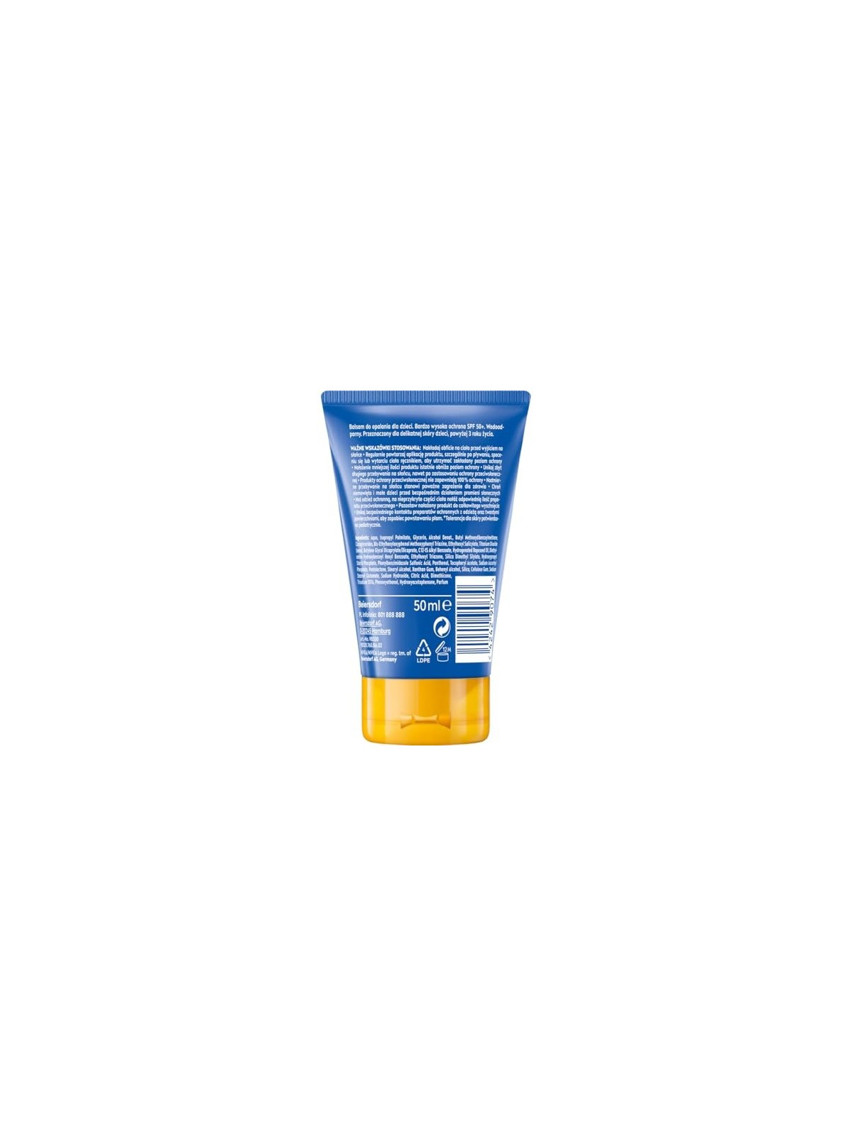 NIVEA Sun Kids Protect  Care 5in1 Skin Protection SPF50 lozione solare protettiva per bambini 50ml