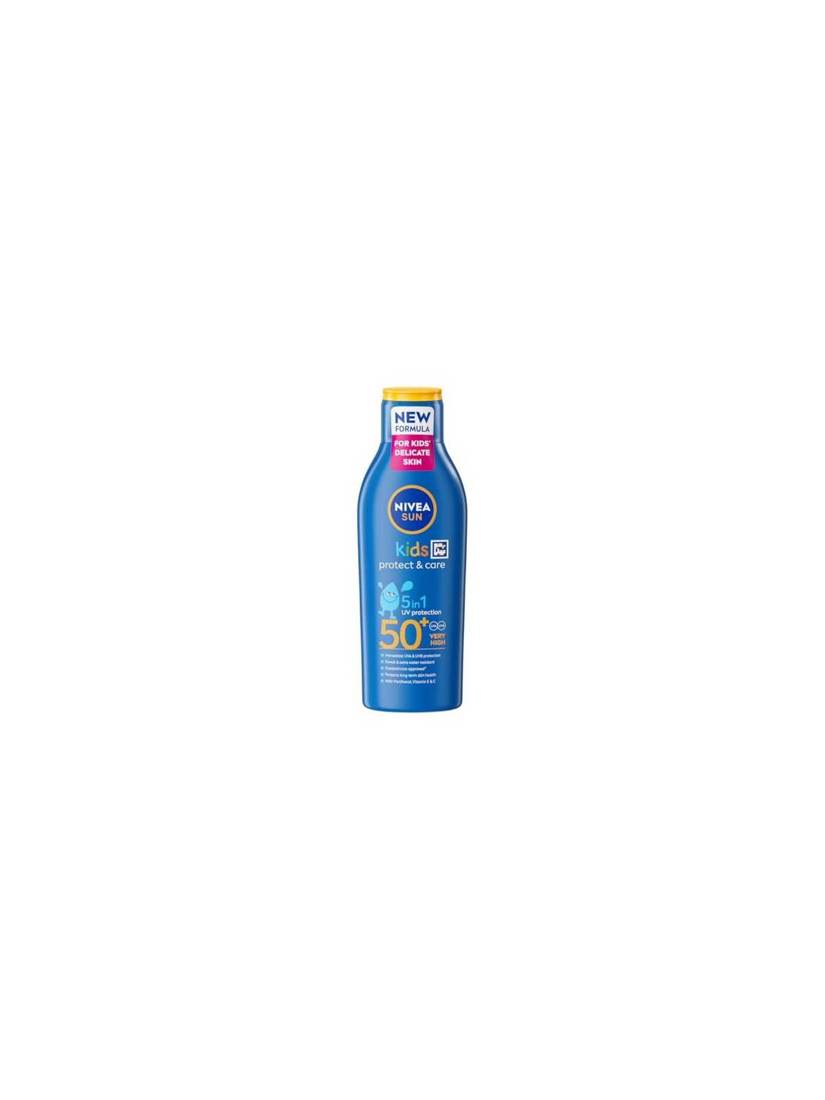 NIVEA Sun Kids Protect  Care 5in1 lozione solare per bambini con olio di mandorle biologico 200ml