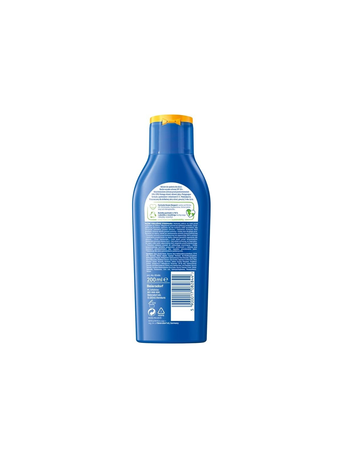 NIVEA Sun Kids Protect  Care 5in1 lozione solare per bambini con olio di mandorle biologico 200ml