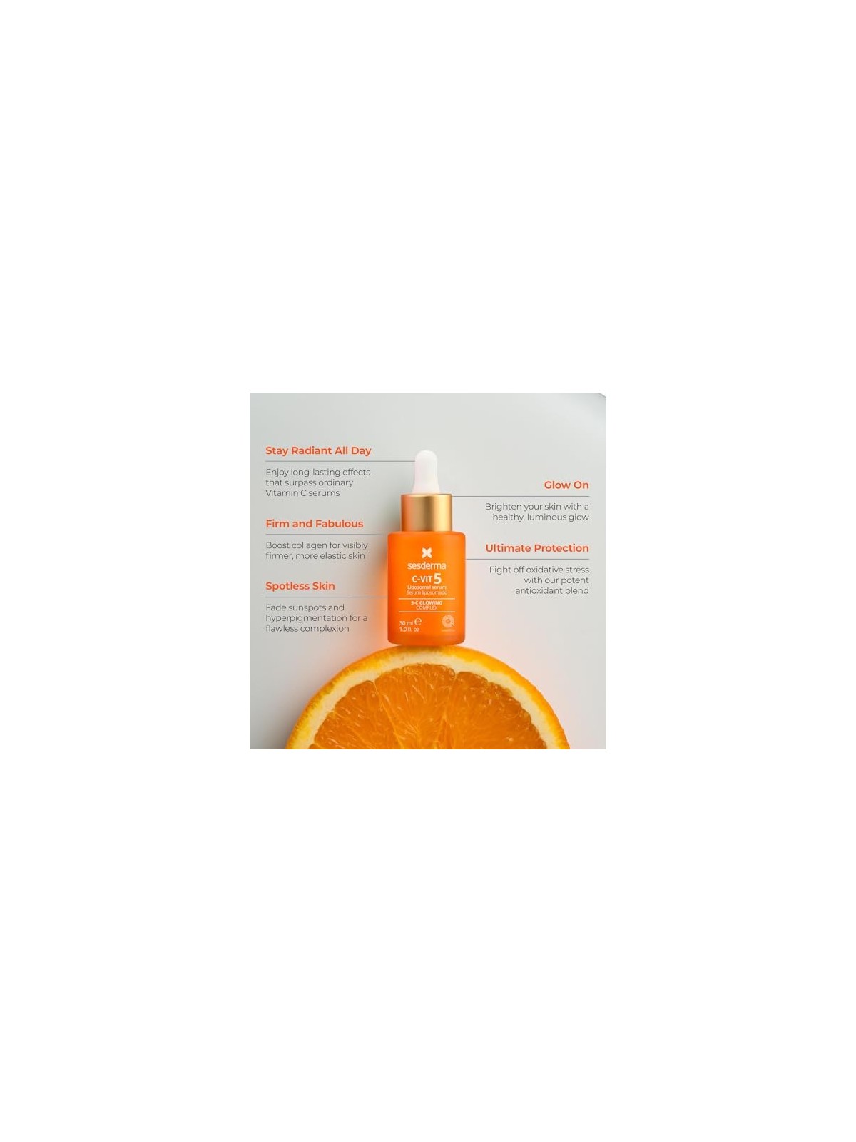 Sesderma C-VIT 5 Liposomal Serum 30ml for Women