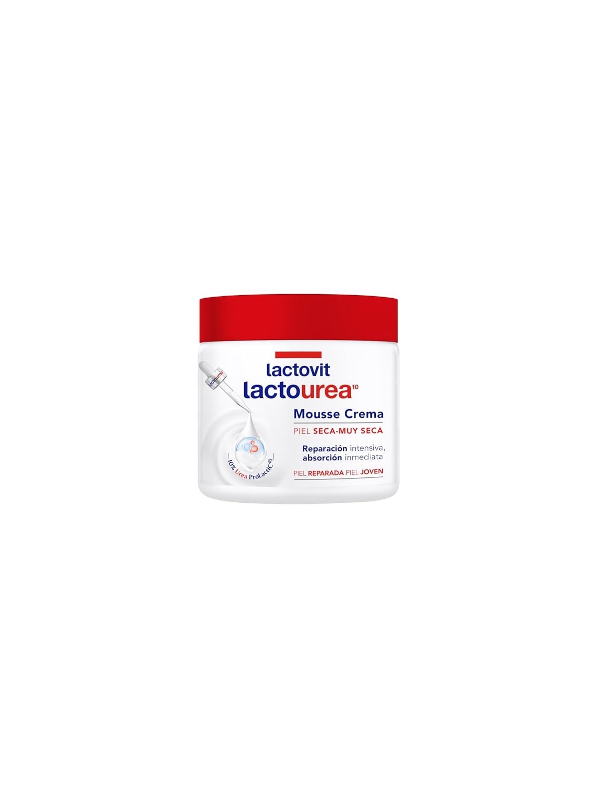 Crema schiumosa idratante Lactovit Lactourea 400ml