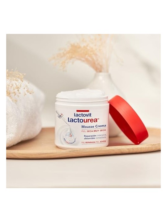 Crema schiumosa idratante Lactovit Lactourea 400ml
