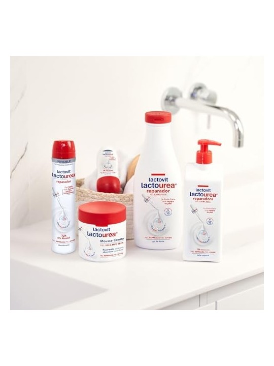 Crema schiumosa idratante Lactovit Lactourea 400ml