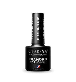 CLARESA Top Diamond No Wipe parte superiore ibrida per unghie 5g