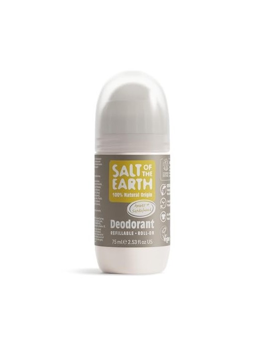 Deodorante Roll-on Ambra e Legno Santal per Donna 75ml