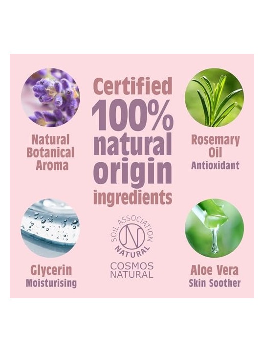 Deodorante roll-on naturale Lavanda e Vaniglia per donna 75ml