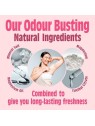 Sweet Strawberry Deo Roll-on Natural Deodorant for Women 75ml