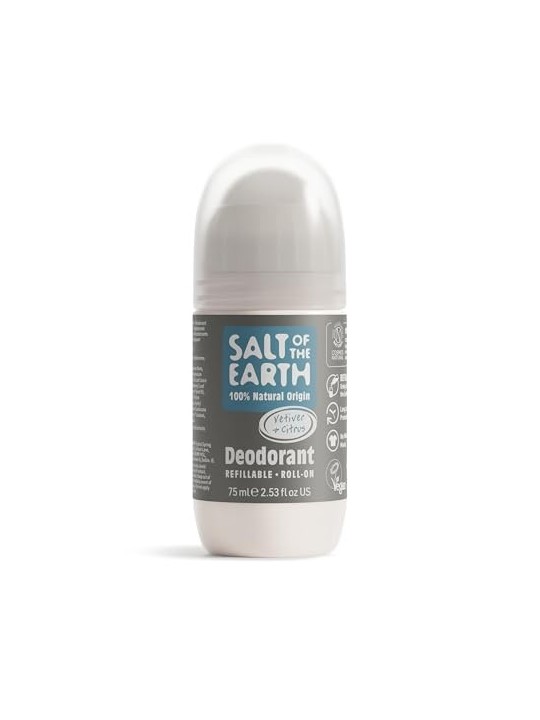 Deodorante Naturale Vetiver & Agrumi Uomo 75ml