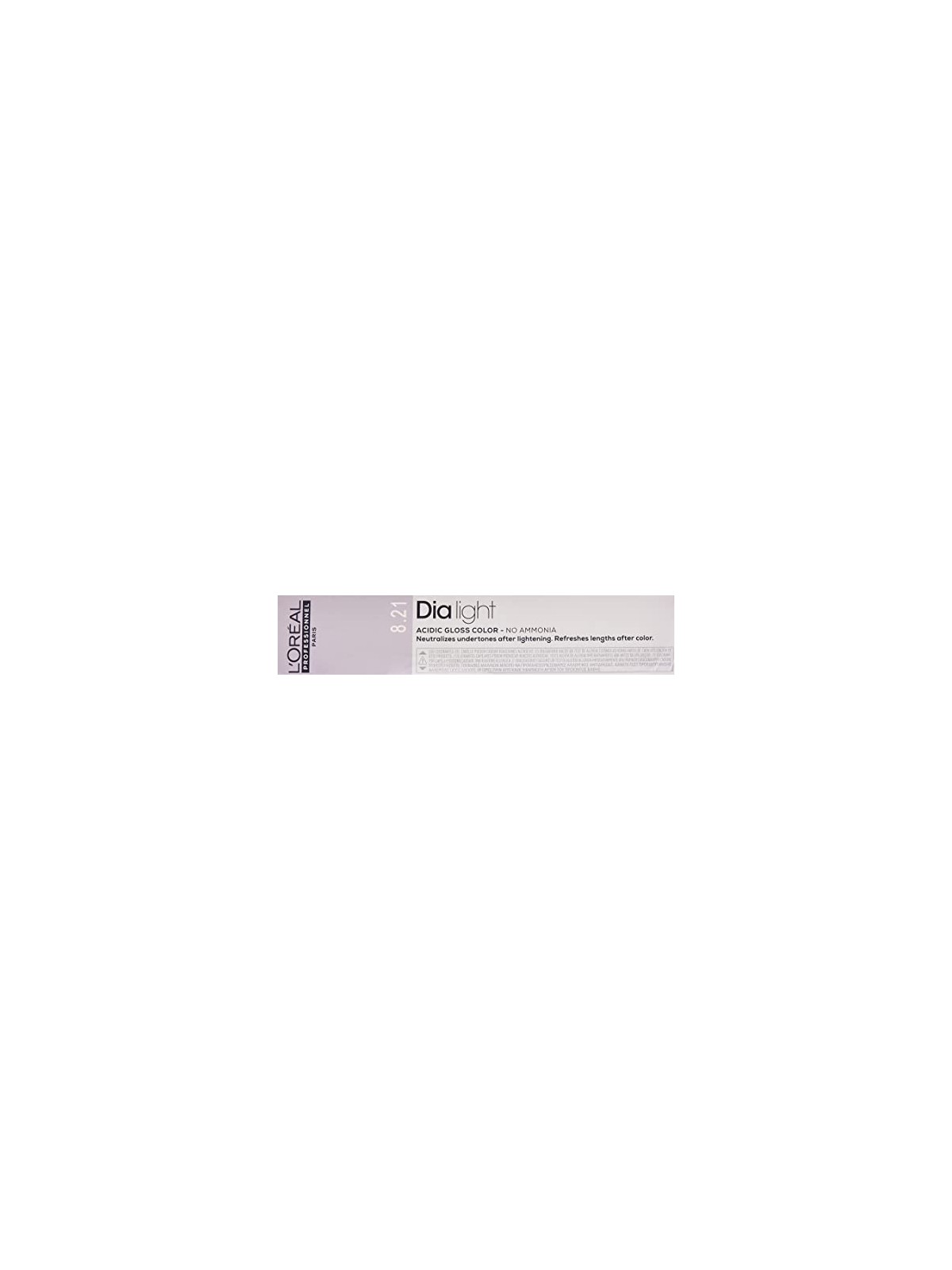 L'Orï¿½ï¿½al Professionnel Paris DIA LIGHT 8,21 gel-crema acida senza ammoniaca 50ml unisex