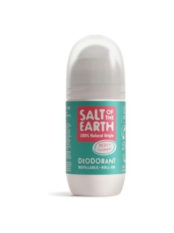 SaltOfTheEarth Deo Rollon Melone  Cetriolo ricaricabile Deodorante rollon naturale donna 75ml