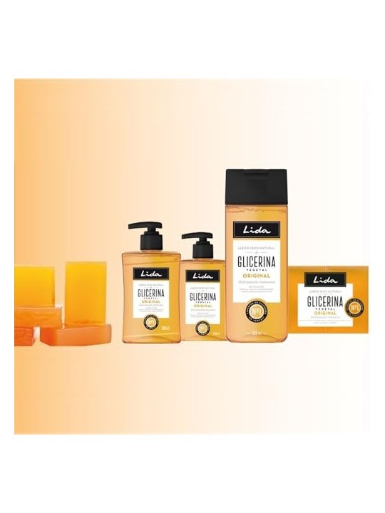 Lida 100% Natural Glycerin Soap 600ml