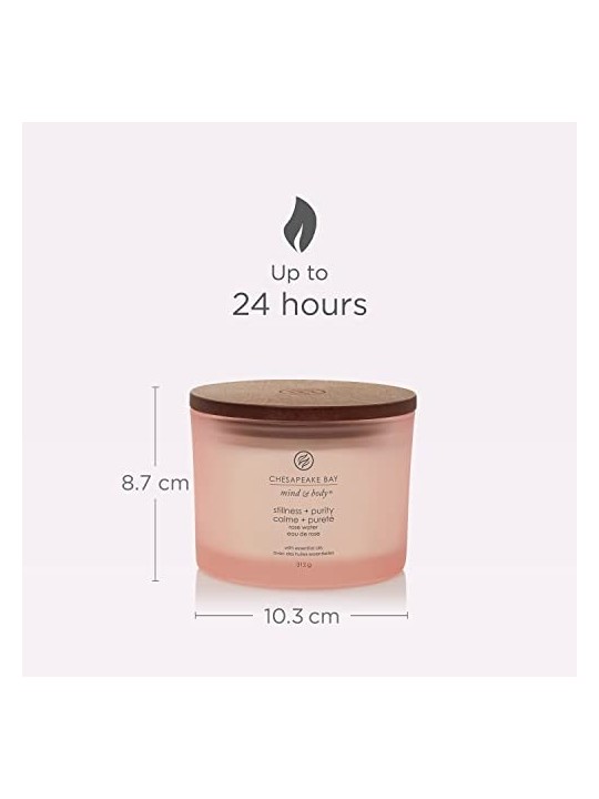 Candela di Tranquillitï¿½ï¿½ Purezza tre nodi Candela profumata unisex 312g