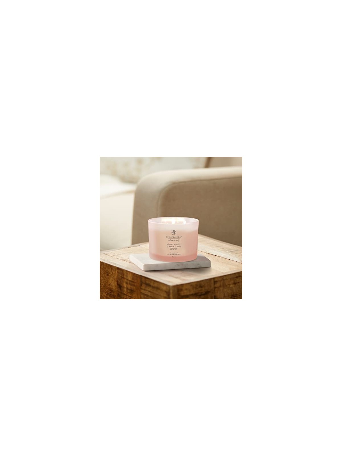 Candela di Tranquillitï¿½ï¿½ Purezza tre nodi Candela profumata unisex 312g