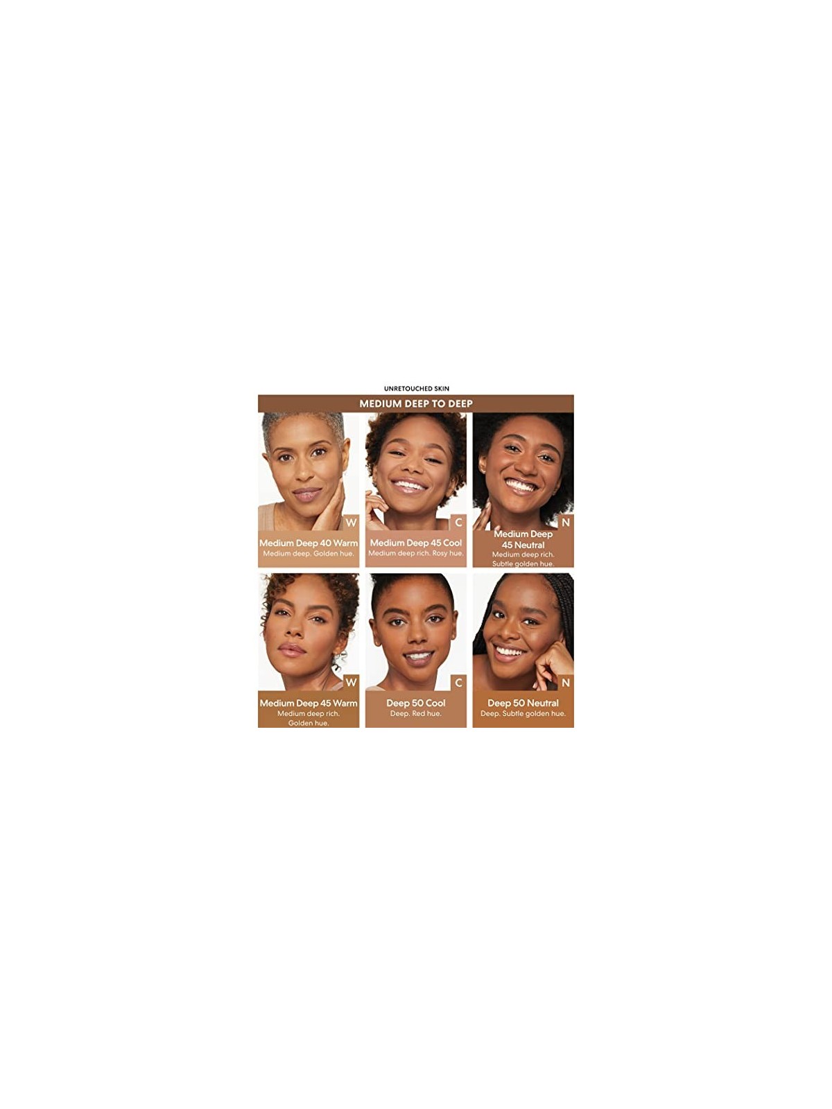 Bare Minerals BAREPRO 16hr Powder Foundation Deep 50 Neutral 8g
