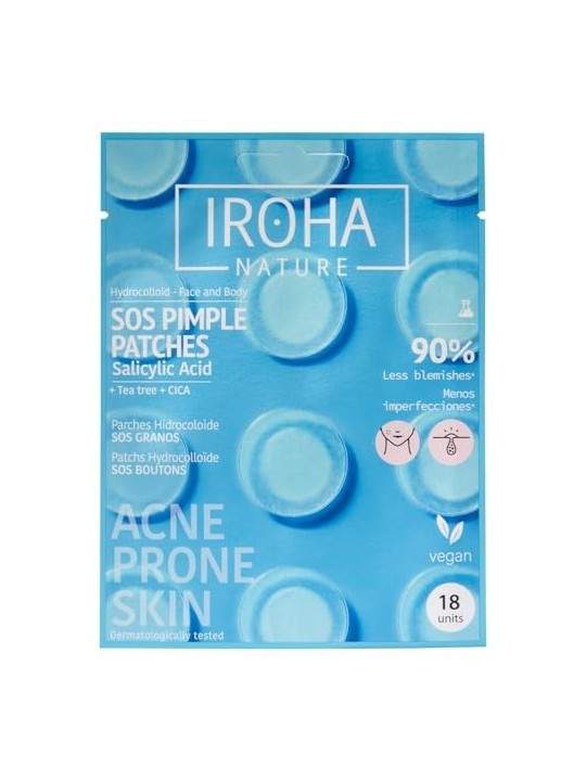 Iroha SOS cerotti per brufoli 18 unit unisex