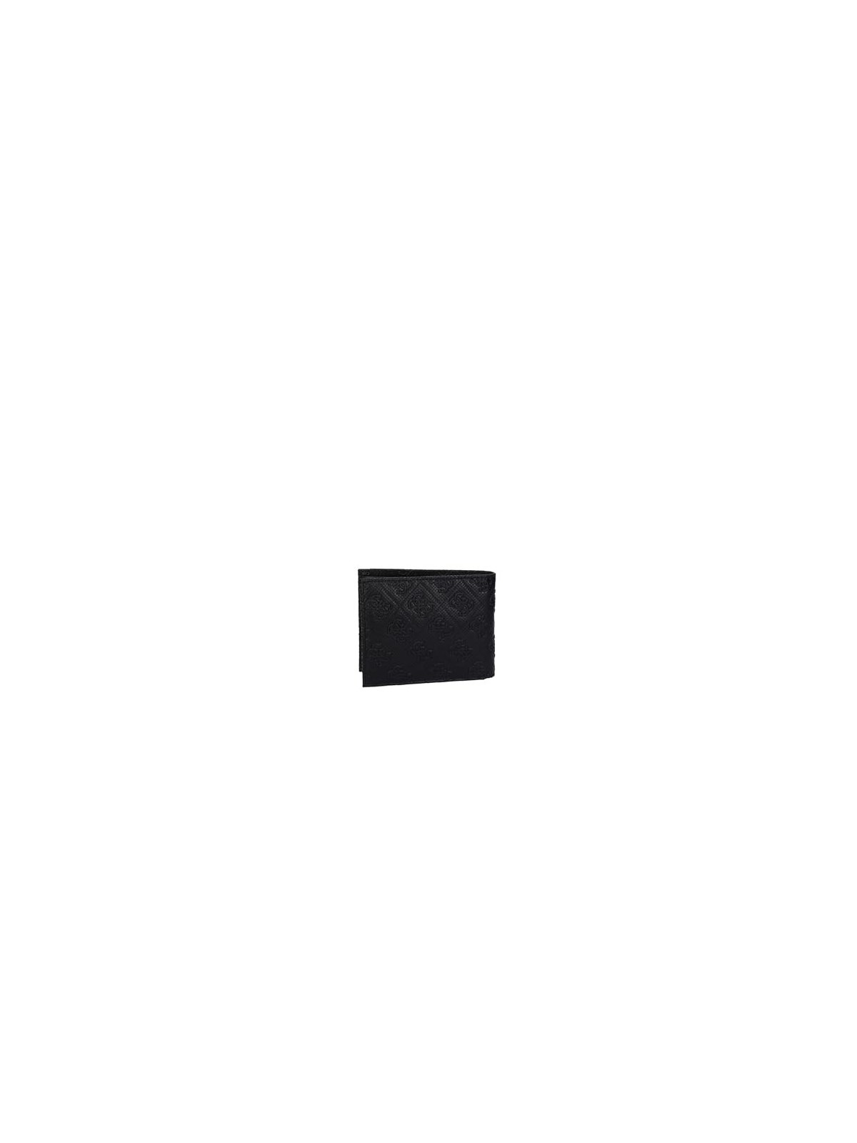 Portafoglio Guess Vezzola Poliestere Dettaglio Logo SMESCHLEA20 Nero uomo