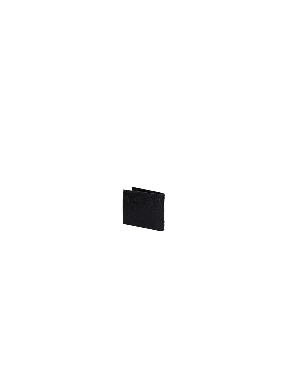 Portafoglio Guess Vezzola Poliestere Dettaglio Logo SMESCHLEA20 Nero uomo