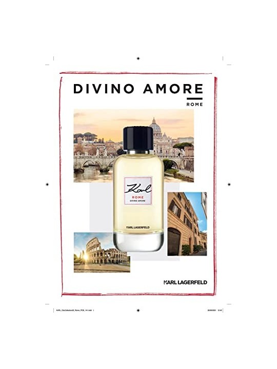 Profumo Karl Lagerfeld Roma Divino Amore 100ml