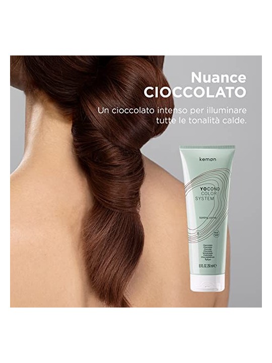 Kemon Yo Cond Color System Cond Tonificante 250 ml donna Chocolate