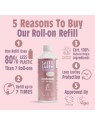 Lavender and Vanilla Deo Roll-on Refills for Women 525ml