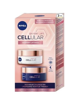 NIVEA SET Cellular Expert Lift SPF30 crema giorno antiet 50ml  crema notte antiet 50ml