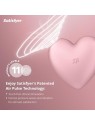 SATISFYER Cutie Heart stimolatore e vibratore daria rosa 1un donna