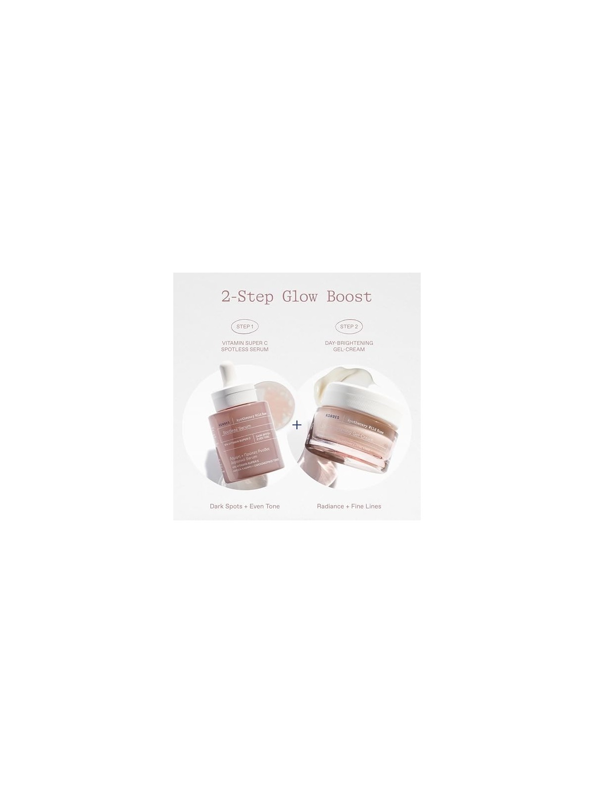 KORRES Apothecary Siero viso illuminante senza macchia Wild Rose 30ml