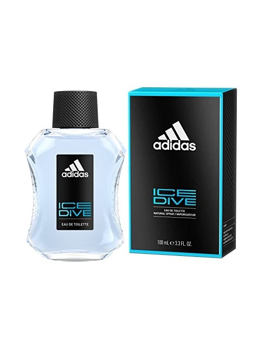 Adidas Immersione nel ghiaccio eau de toilette uomo 100ml