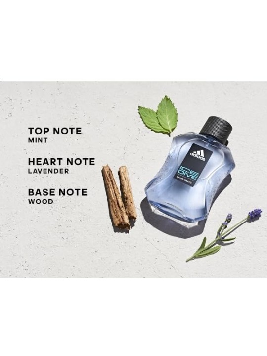 Adidas Deodorante per immersioni nel ghiaccio uomo 75ml