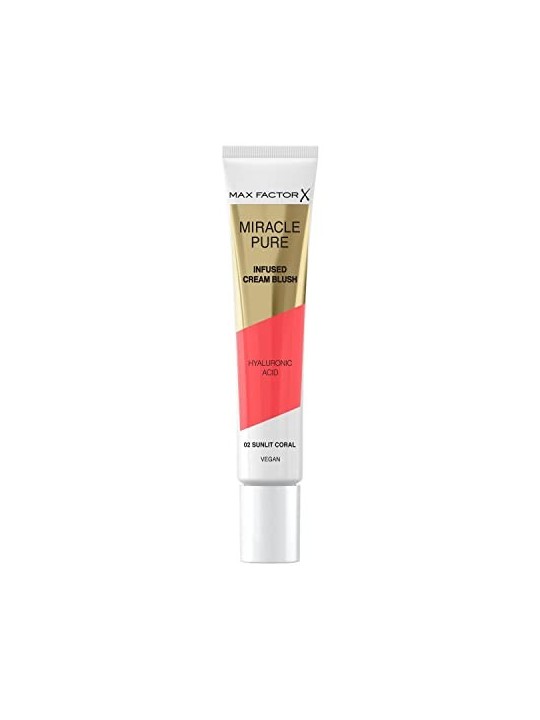 Max Factor Miracle Pure Infuso Crema Fard 15 ml donna 02 Sunlit Coral