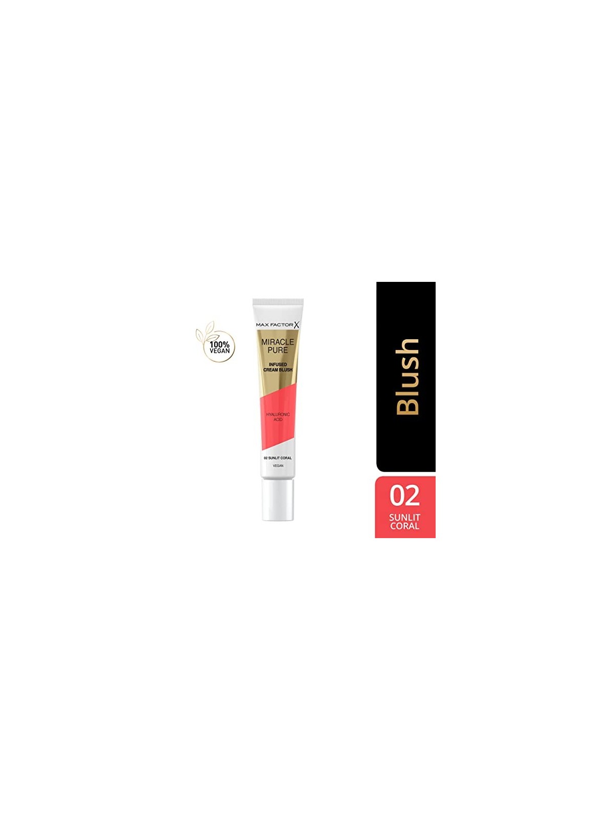 Max Factor Miracle Pure Infuso Crema Fard 15 ml donna 02 Sunlit Coral
