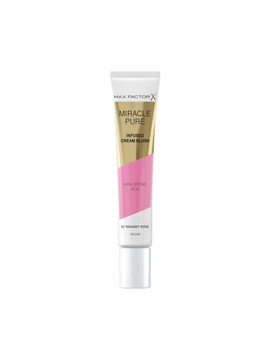 Max Factor Miracle Pure Infuso Crema Blush 15 ml 01 Radiant Rose donna
