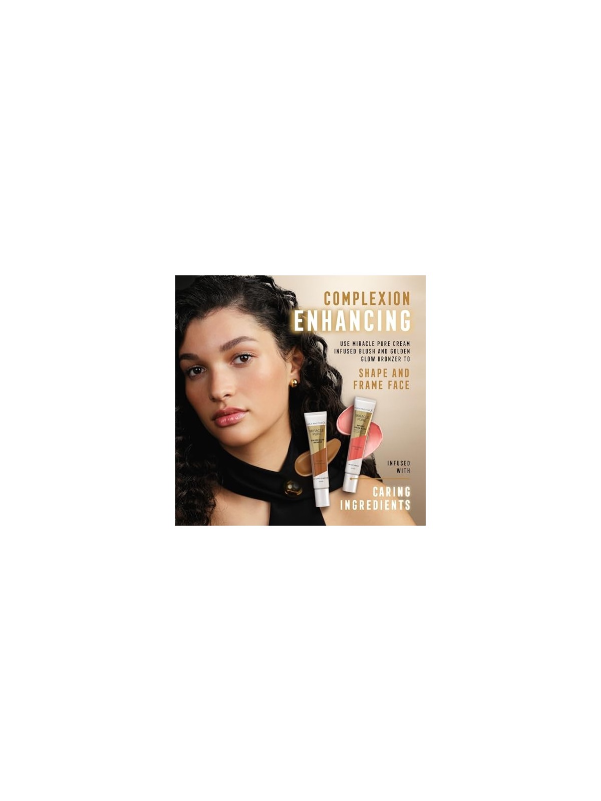 Max Factor Miracle Pure Infuso Crema Blush 15 ml 01 Radiant Rose donna
