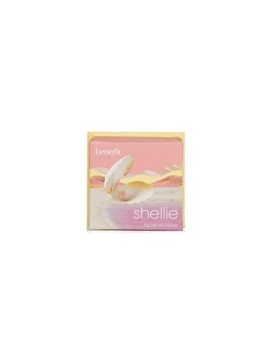 Benefit Wanderful World Blushes Powder Highlighter donna 6g Shellie Seashell Pink