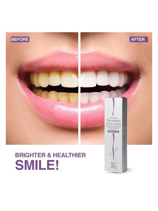 VitalCare White Pearl Nano Care Silver Sensitive Toothpaste for Women