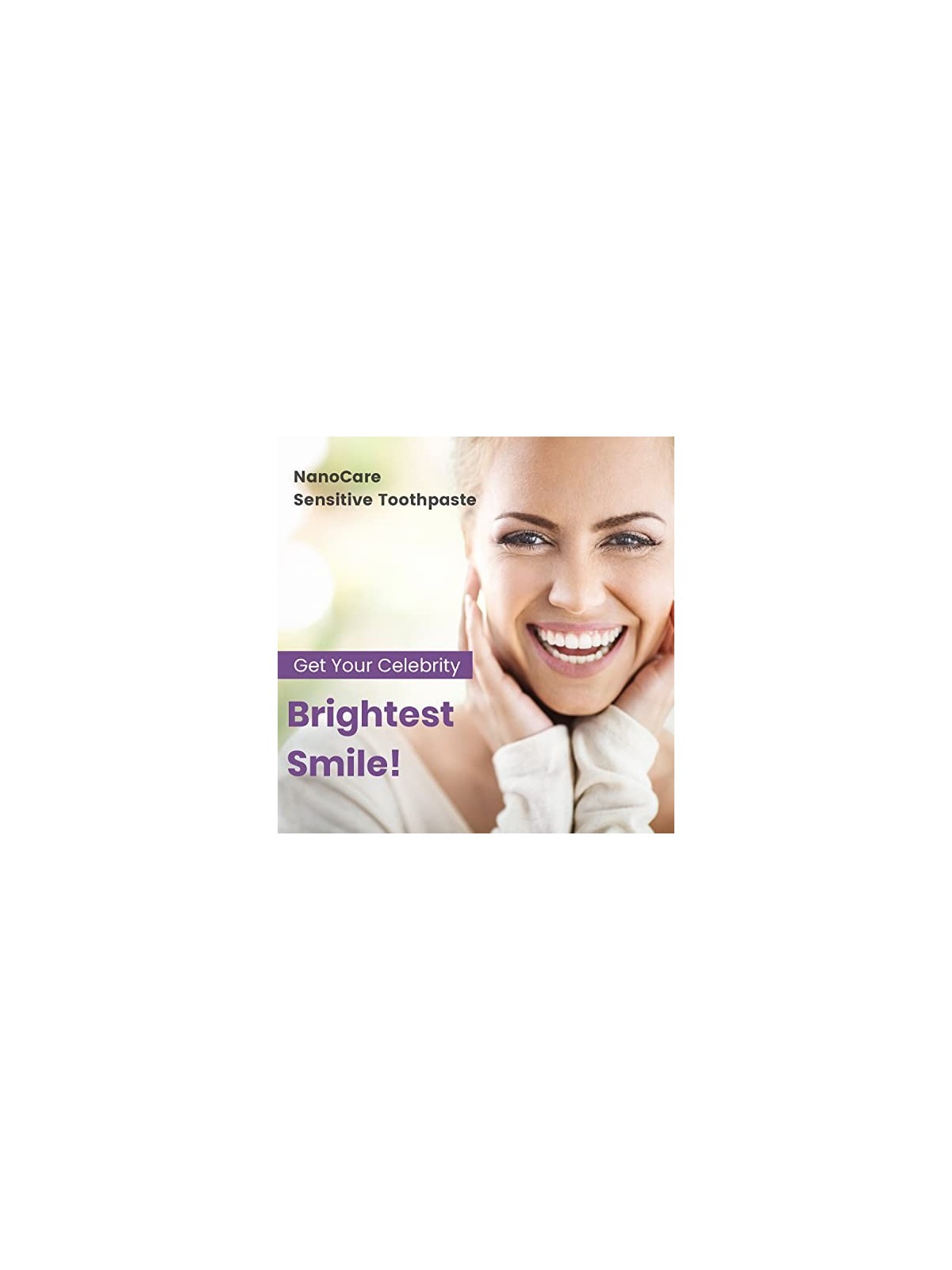 VitalCare White Pearl Nano Care Silver Sensitive Toothpaste for Women