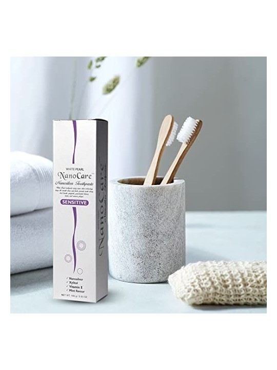 VitalCare White Pearl Nano Care Silver Sensitive Toothpaste for Women