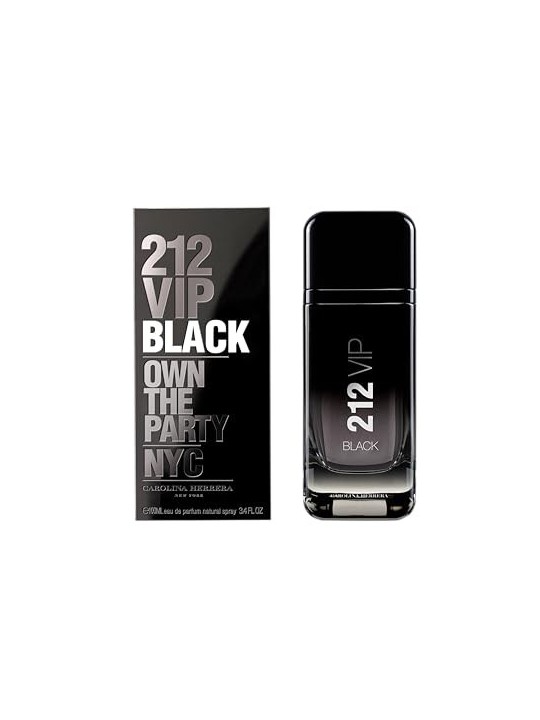 Carolina Herrera 212 VIP Black eau de parfum Spray uomo 100ml