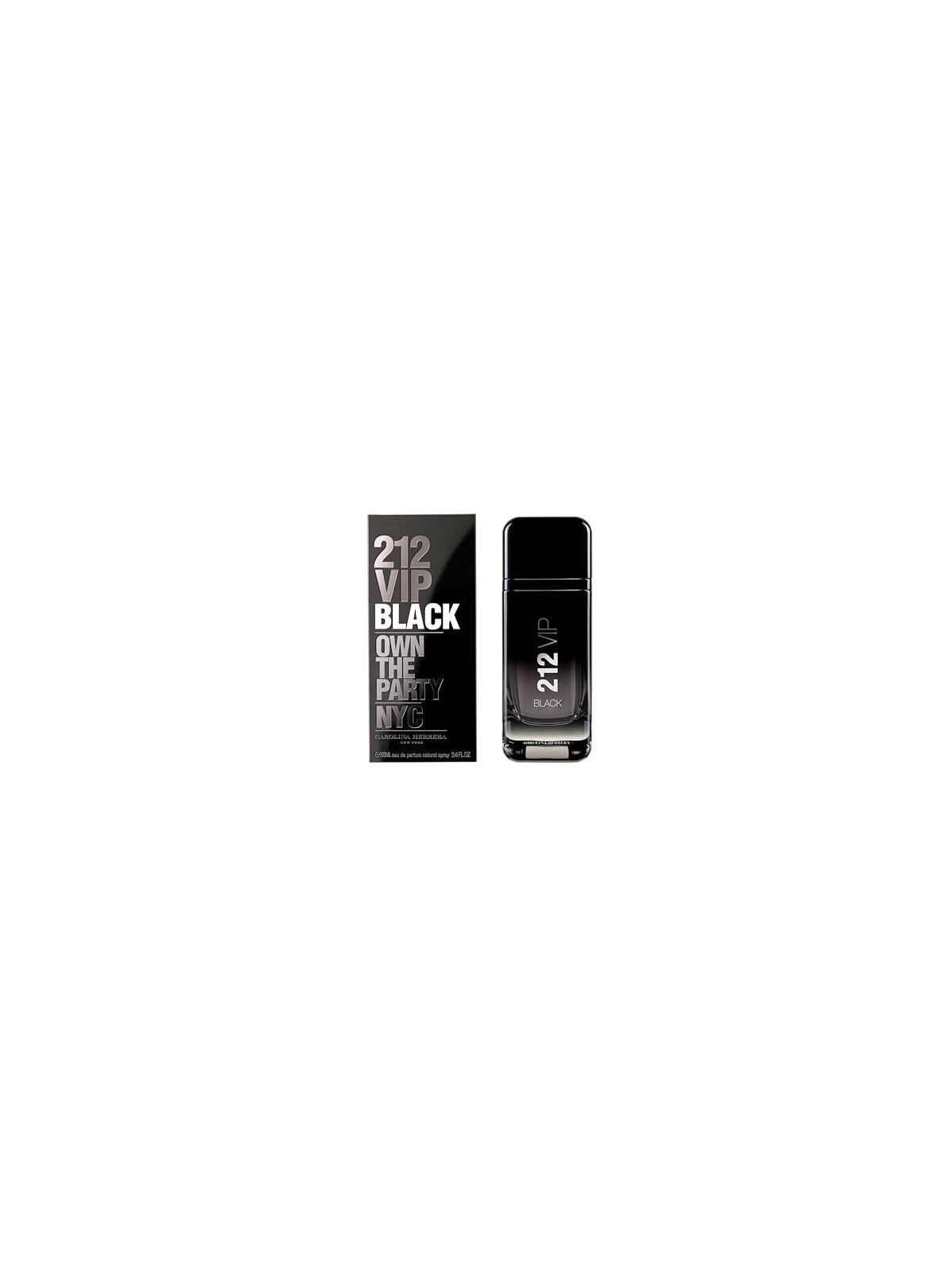 Carolina Herrera 212 VIP Black eau de parfum Spray uomo 100ml