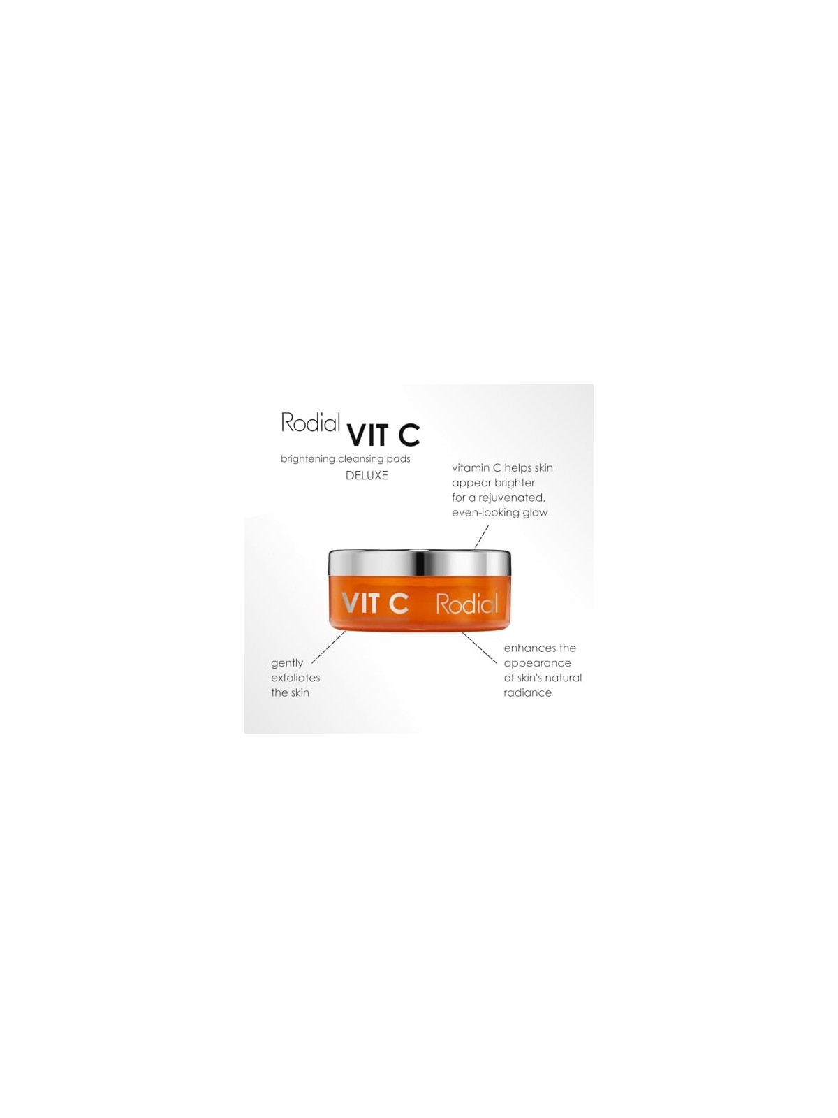 Rodial Vit C Brightening Cleansing Pads 20 unità acquista 