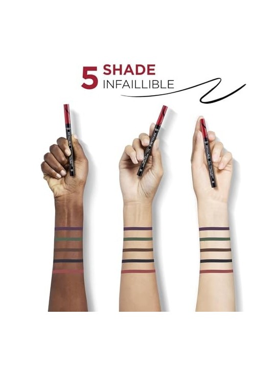 Eyeliner L'Orï¿½ï¿½al Grip Infallibile 36 Ore Obsidian Black