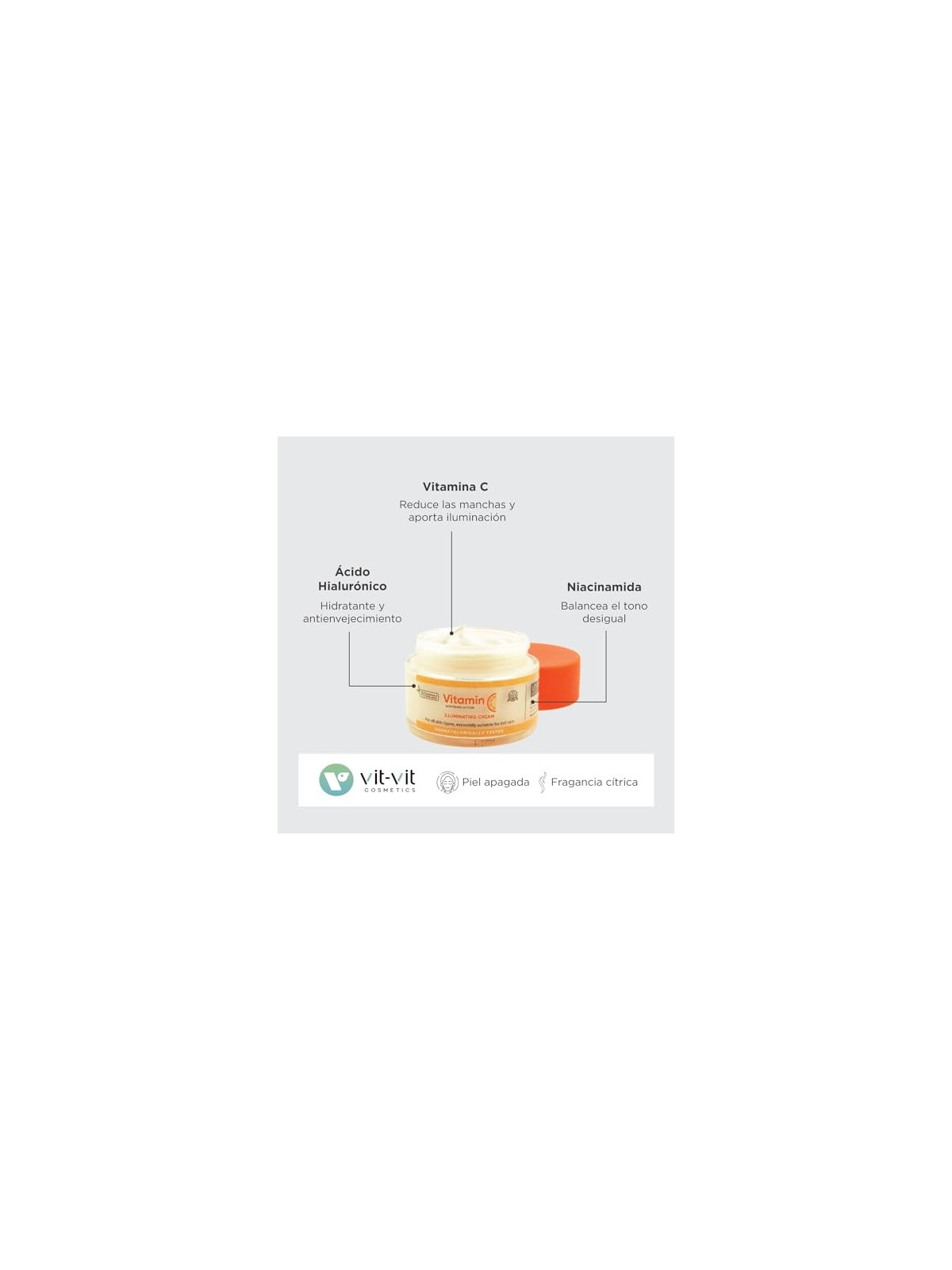 Diet Esthetic VIT VIT COSMECEUTICALS VITAMINA C crema illuminante 50ml donna