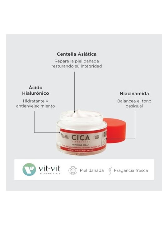 Crema Riparatrice CICA TIGERGRASS 50ml donna