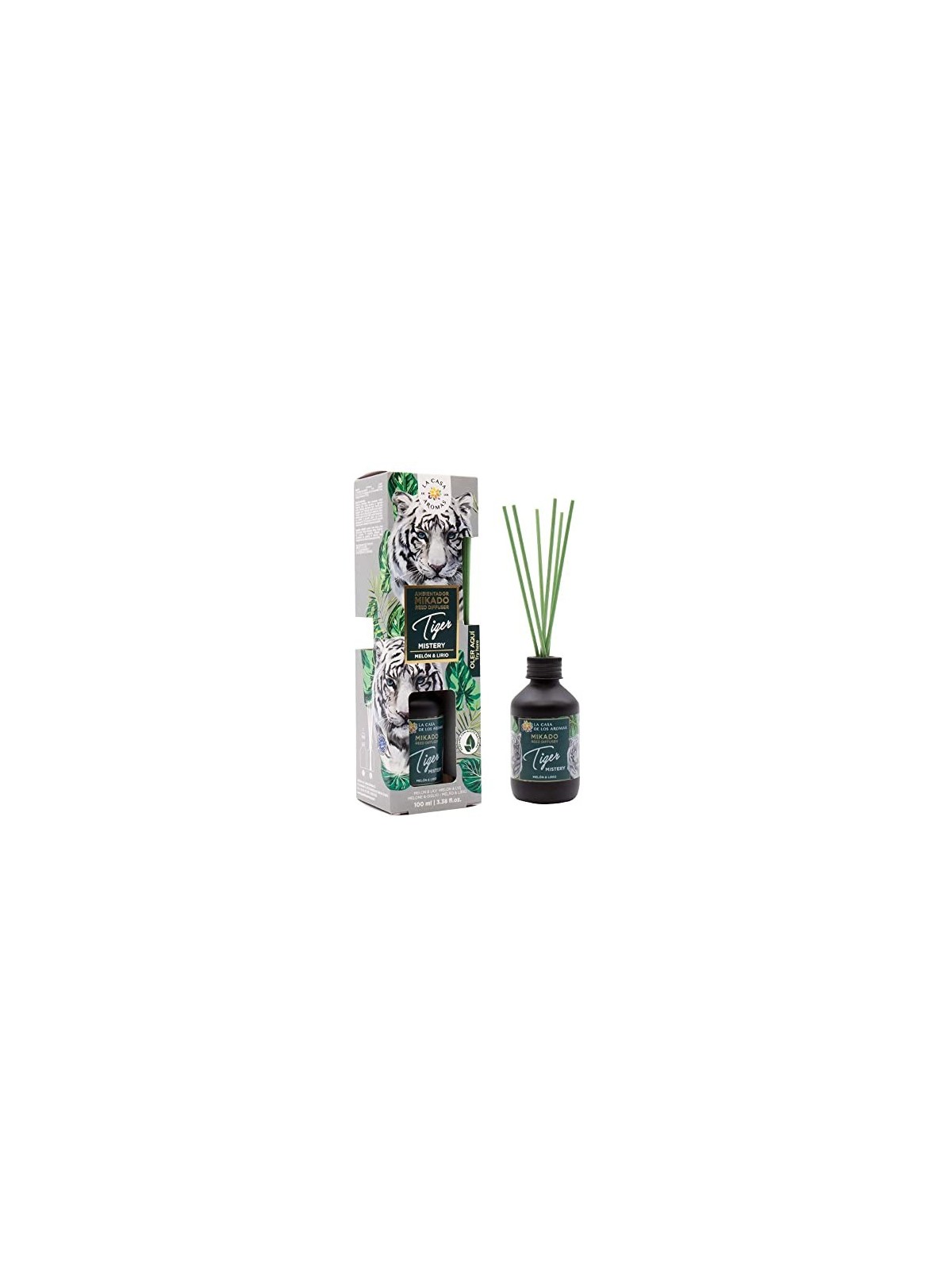 Diffusore Mikado Tiger Mistery Melone e Giglio 100ml