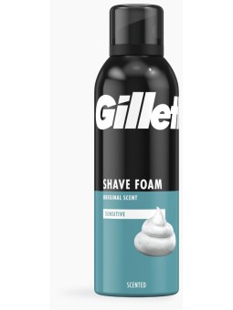 Schiuma da Barba Gillette Sensibile 200 Unisex