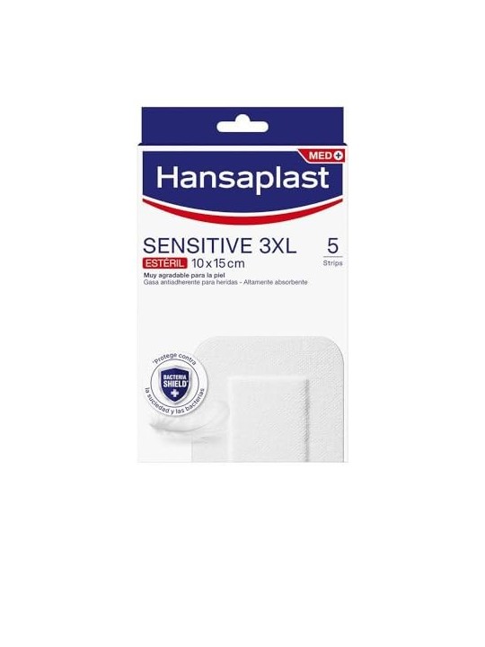Hansaplast Sensitive 3XL 5 Medicazioni Unisex Sensibili