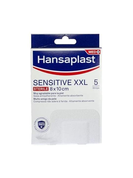 Hansaplast Sensitive XXL 8x10 5U unisex